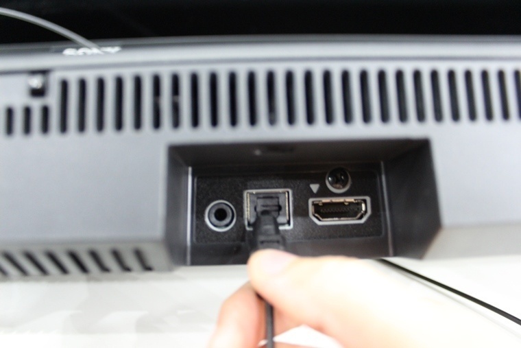 cách kết nối loa thanh sony với tivi bằng cáp optical