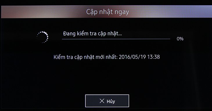 cách cập nhật phần mềm trên smart tivi samsung 2016
