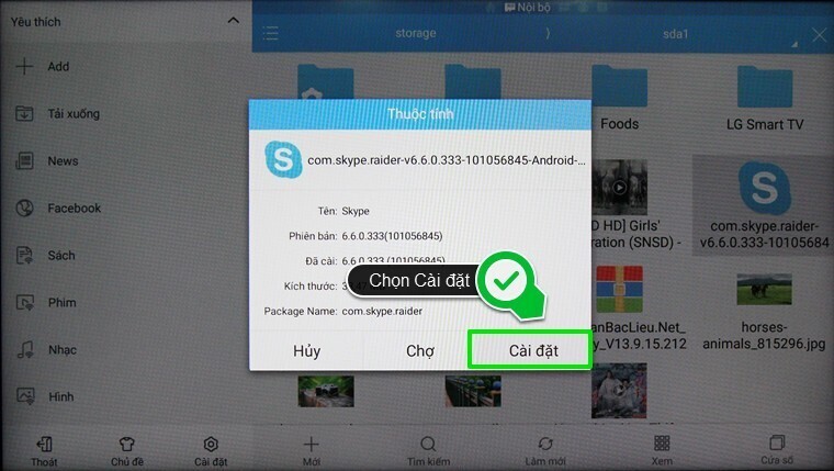 cách tải ứng dụng ngoài trên android tivi sony bằng file apk