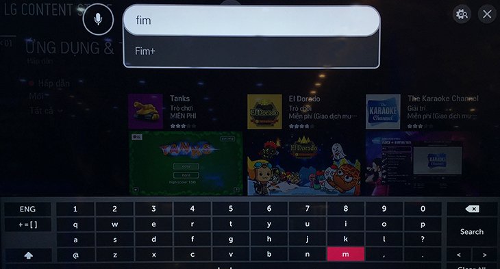 cách tải ứng dụng trên smart tivi lg 2017