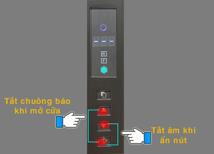 hướng dẫn sử dụng bảng điều khiển tủ lạnh sharp sj-fx630v-st
