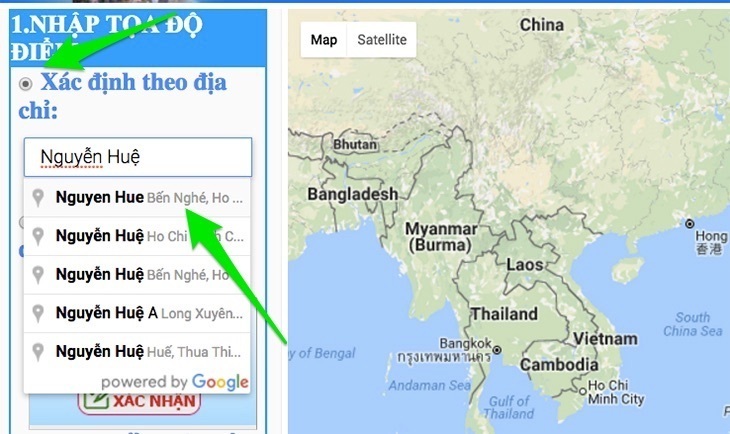 cách tra cứu tần số và hướng xoay ăng-ten bắt kênh dvb-t2