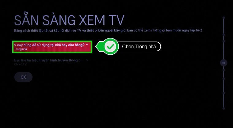 các bước thiết lập lại từ đầu smart tivi lg chạy hệ điều hành webos