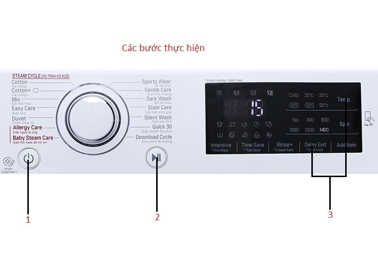 hướng dẫn sử dụng máy giặt lg fc1408s4w2