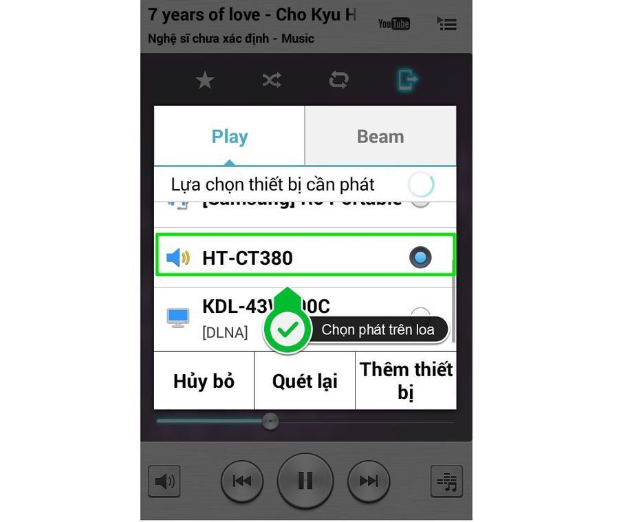 cách kết nối điện thoại, máy tính bảng với loa thanh sony qua bluetooth
