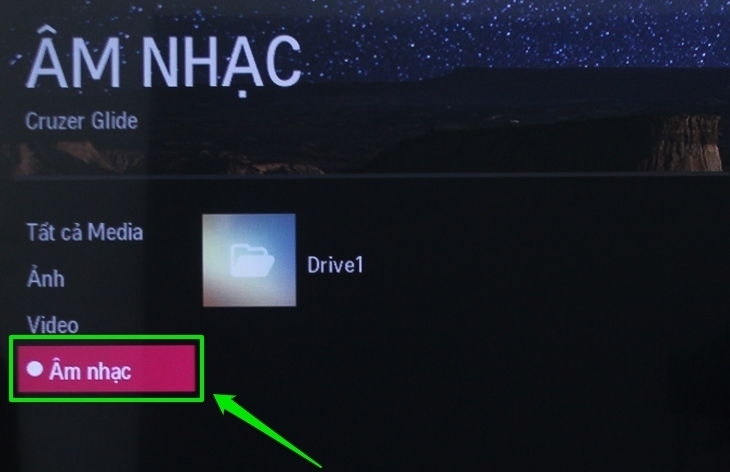 cách xem hình, nghe nhạc, xem phim trên internet tivi lg 2016