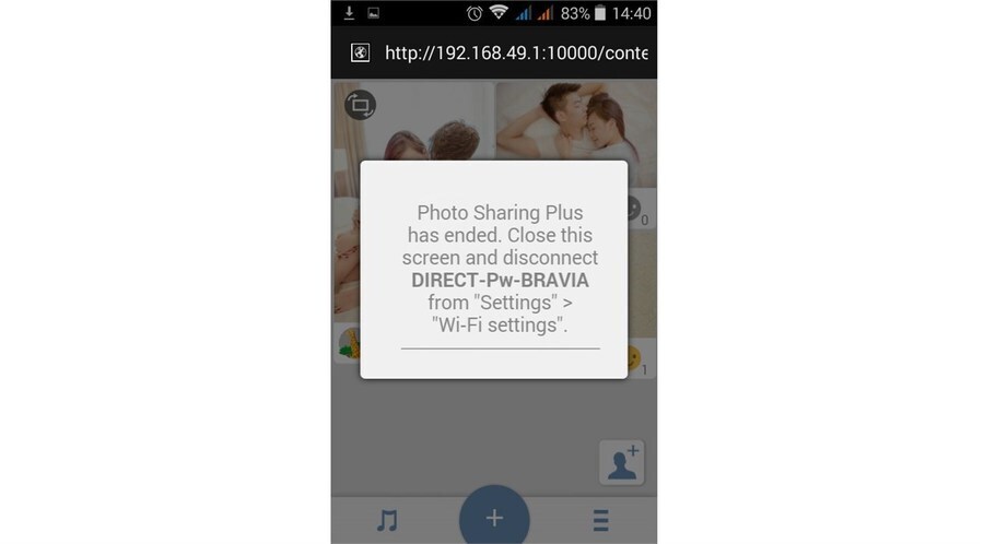 cách sử dụng tính năng photo share trên android tivi sony