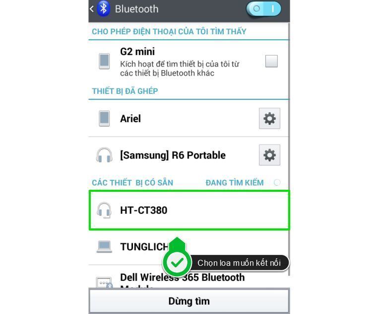 cách kết nối điện thoại, máy tính bảng với loa thanh sony qua bluetooth