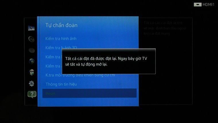 khắc phục tivi không kết nối được mạng