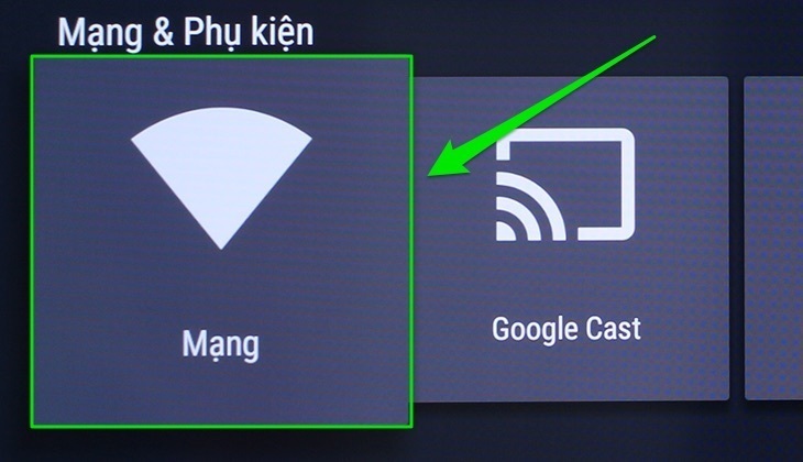 cách kết nối mạng cho android tivi sony 2016