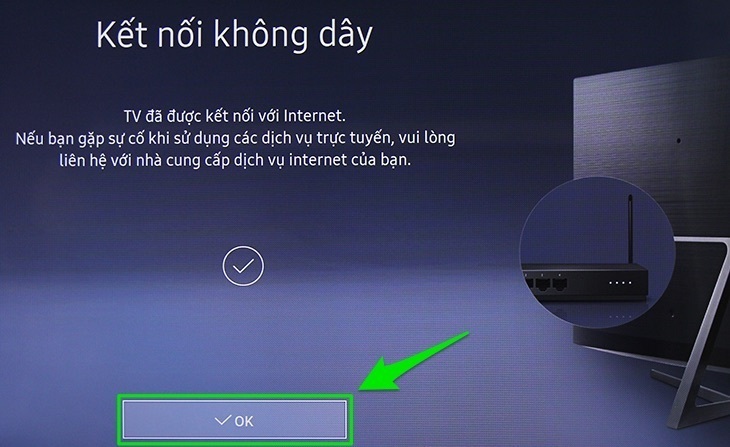 cách kết nối mạng trên smart tivi samsung 2016