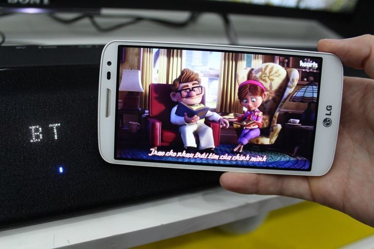 cách kết nối điện thoại, máy tính bảng với loa thanh sony qua bluetooth