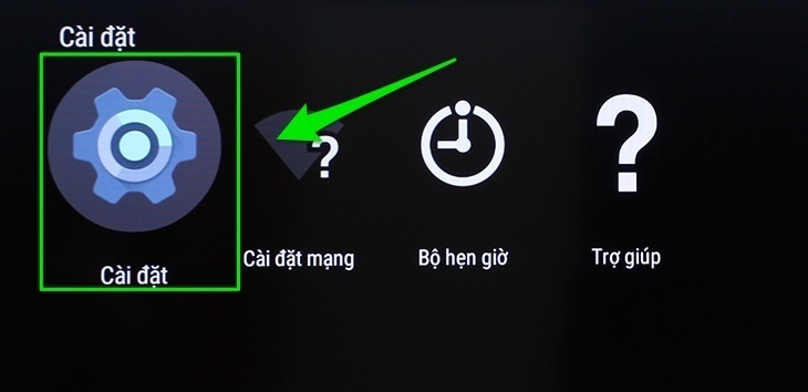 cách kết nối mạng cho android tivi sony 2016