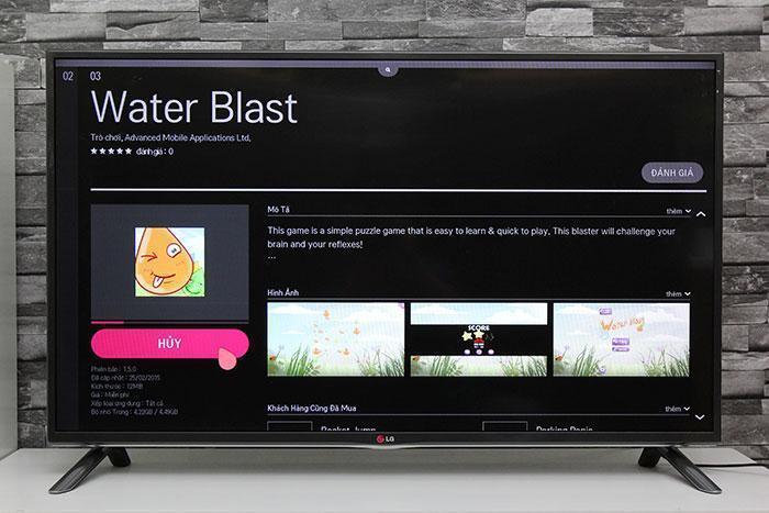 cách tải ứng dụng trên tivi lg