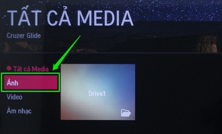 cách xem hình, nghe nhạc, xem phim trên internet tivi lg 2016