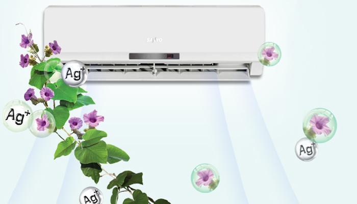 công nghệ làm lạnh, khử mùi trên máy lạnh sanyo