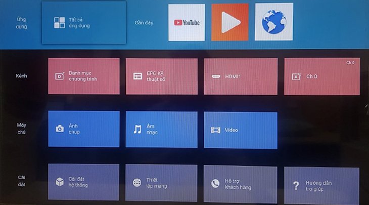 hướng dẫn cách khắc phục các lỗi youtube thường gặp trên tivi sony