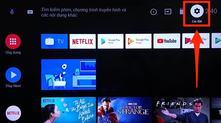 cách đăng nhập tài khoản google trên android tivi sharp 2018