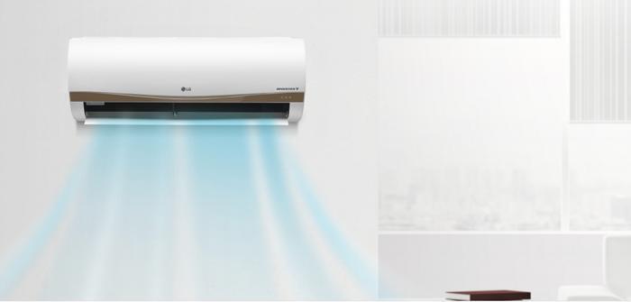 lợi ích của cánh quạt xiên trên máy lạnh lg