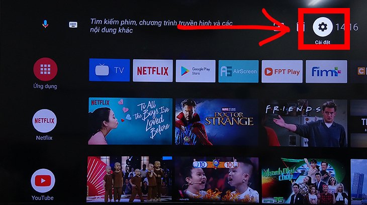 cách dò kênh dvb-t2 trên android tivi sharp 2018