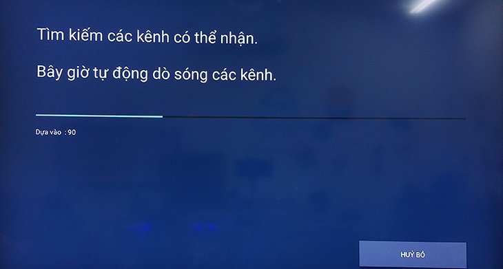 cách dò kênh dvb-t2 trên android tivi sharp 2018