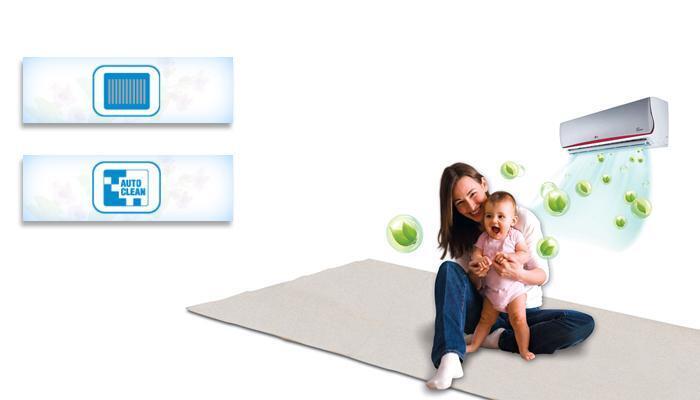 công nghệ làm lạnh, khử mùi trên máy lạnh sanyo