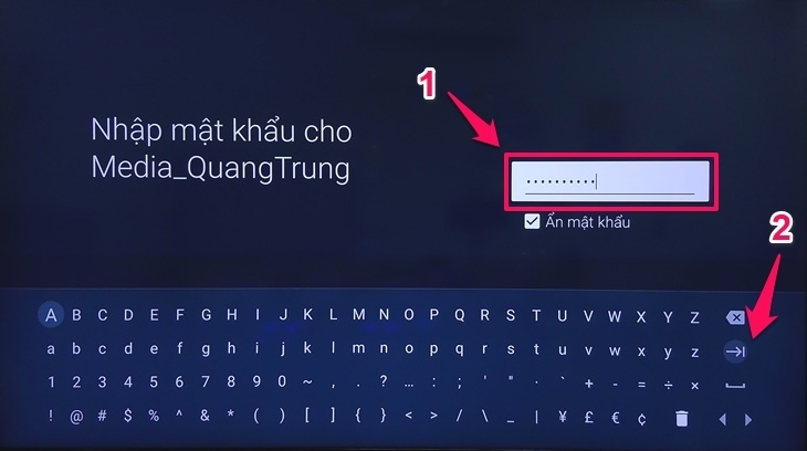 cách kết nối mạng trên android tivi sharp 2018