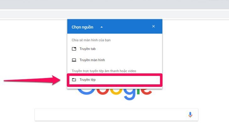 cách chiếu màn hình máy tính lên android tivi sony bằng chromecast