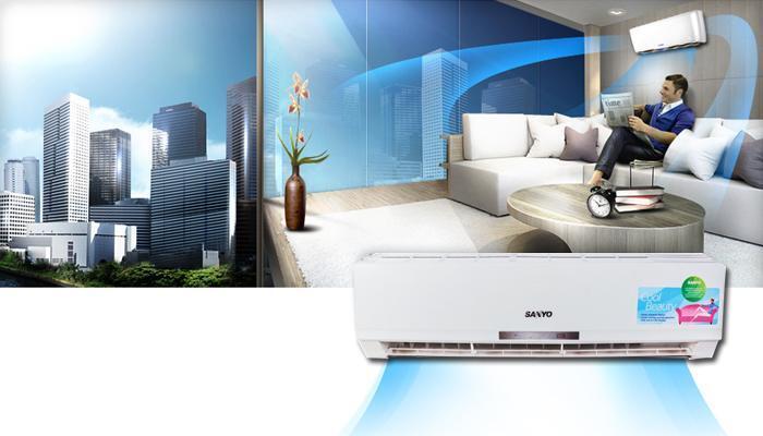 công nghệ làm lạnh, khử mùi trên máy lạnh sanyo