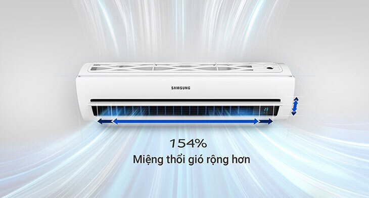 ưu điểm của thiết kế tam diện trên máy lạnh samsung năm 2018