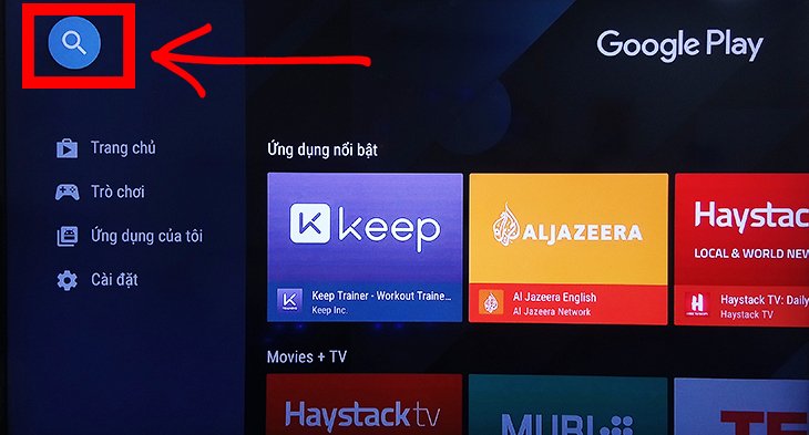cách tải ứng dụng trên android tivi sharp 2018