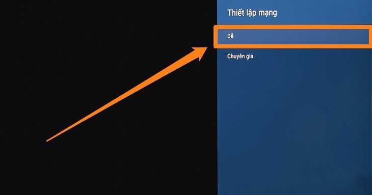 hướng dẫn kết nối mạng trên android tivi sony 2018