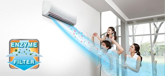 công nghệ kháng khuẩn khử mùi trên máy lạnh mitsubishi electric