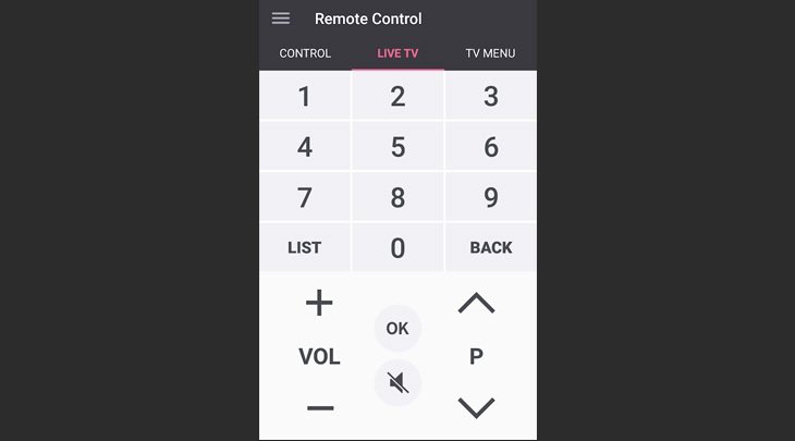 cách điều khiển smart tivi lg 2018 bằng điện thoại thông qua ứng dụng lg tv plus