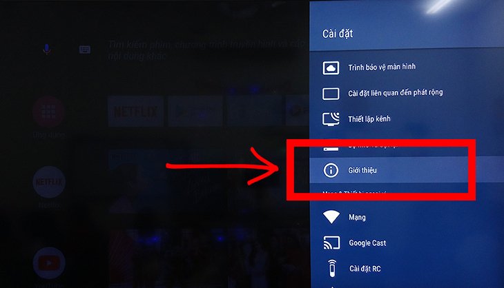 cách cập nhật phần mềm hệ thống android tivi sharp 2018