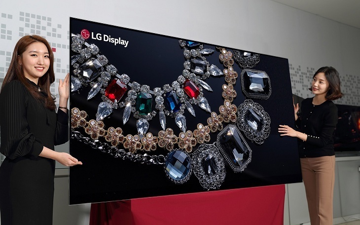 [ces 2018] lg trình làng màn hình oled 8k 88 inch đầu tiên trên thế giới