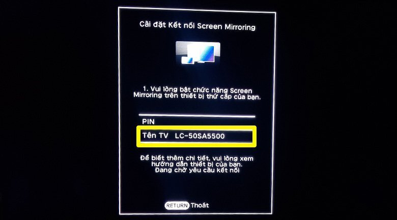 cách chiếu màn hình điện thoại lên tivi sharp 2018 chạy easy smart