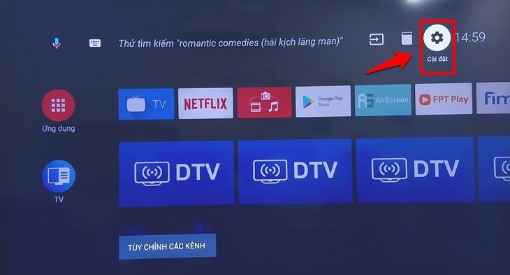 cách tìm kiếm giọng nói bằng tiếng việt trên android tivi sharp 2018