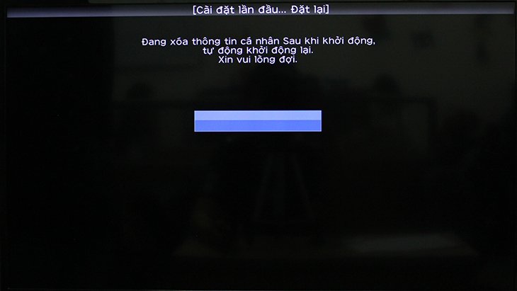 cách khôi phục cài đặt gốc trên smart tivi sharp 2018