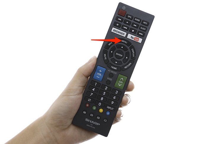 cách khôi phục cài đặt gốc trên smart tivi sharp 2018