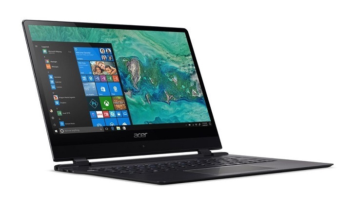 [ces 2018] acer ra mắt swift 7: laptop mỏng nhất thế giới, hỗ trợ 4g