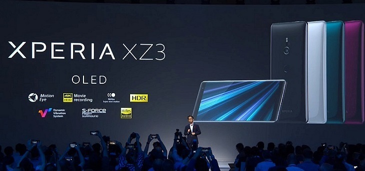 [ifa 2018] sony ra mắt xperia thế hệ thứ 3 dòng xz với màn hình oled đến 6 inch, cảm ứng cạnh đặc sắc