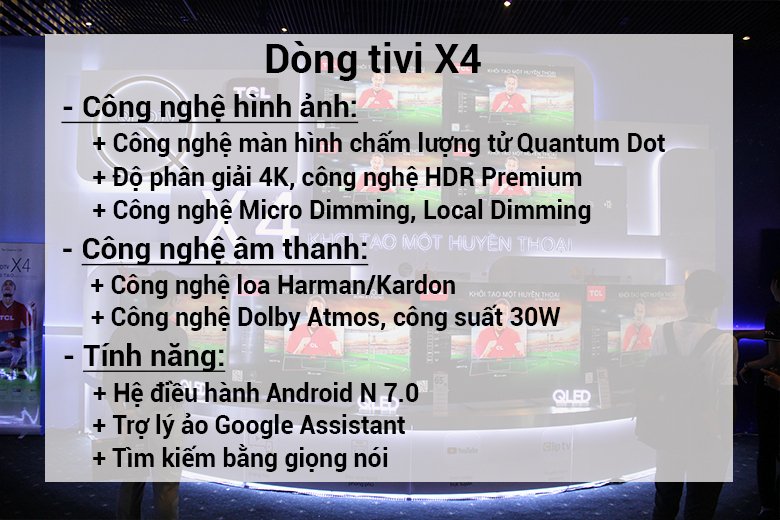tổng quan về các dòng tivi tcl 2018