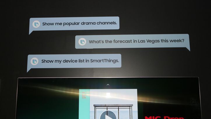 [ces 2018]samsung tv 2018 tích hợp trợ lý ảo bixby như smartphone