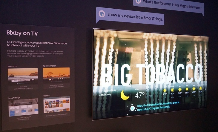 [ces 2018]samsung tv 2018 tích hợp trợ lý ảo bixby như smartphone