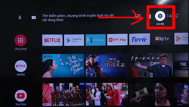 cách cập nhật phần mềm hệ thống android tivi sharp 2018