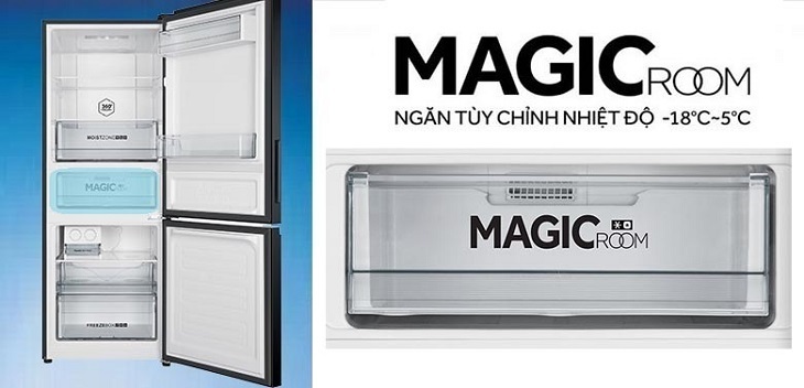 ngăn magic room -18 đến 5 độ trên tủ lạnh aqua là gì? lợi ích như thế nào?