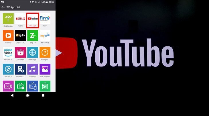 cách điều khiển smart tivi lg 2018 bằng điện thoại thông qua ứng dụng lg tv plus