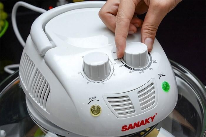 các chức năng của lò nướng thủy tinh