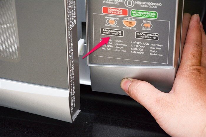 các chức năng của lò vi sóng